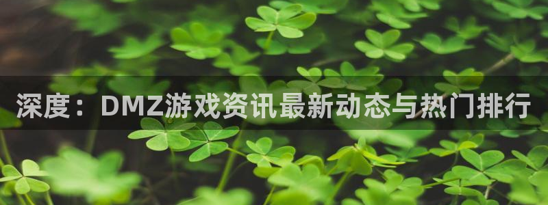 蓝冠娱乐娱乐是真的吗：深度：DMZ游戏资讯最新动态与热门排行